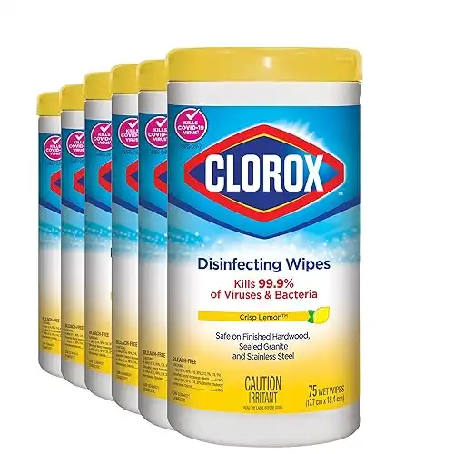 Clorox Disinfecting Wipes, Lemon Fresh