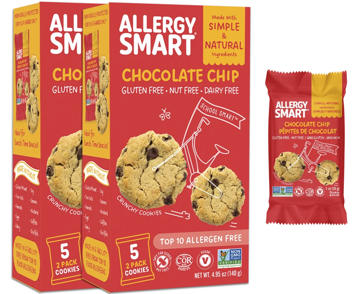 Allergy Smart Chocolate Chip Cookies