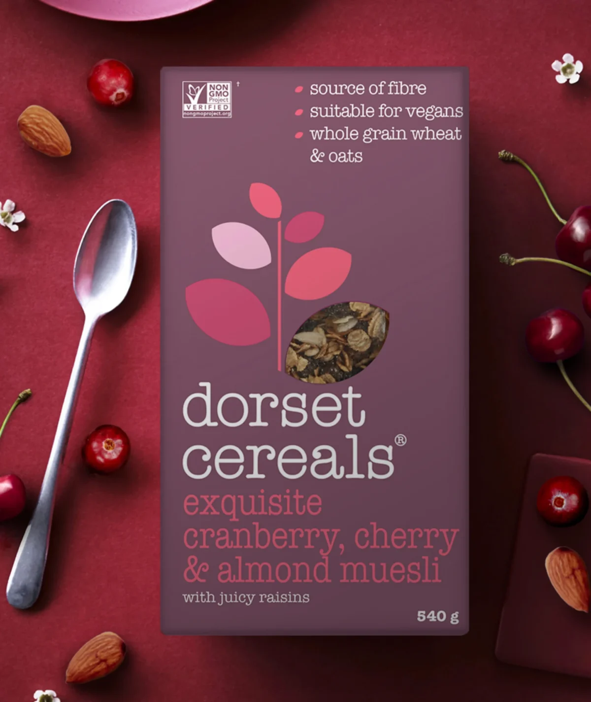 Exquisite Cranberry, Cherry & Almond Muesli