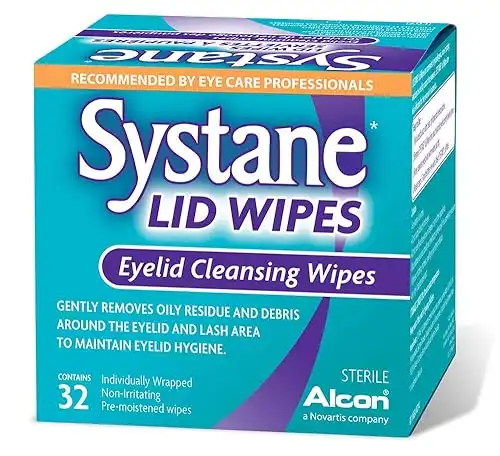 Alcon Systane Eyelid Cleansing Wipes