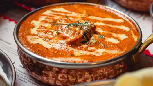 Creamy butter chicken from one of the best Indian restaurants in Mississauga.