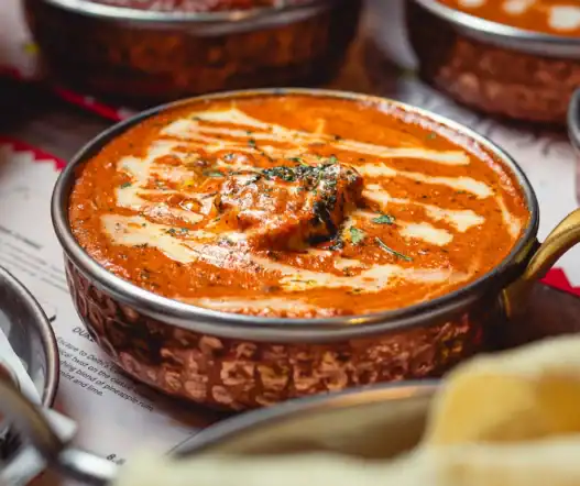 Creamy butter chicken from one of the best Indian restaurants in Mississauga.