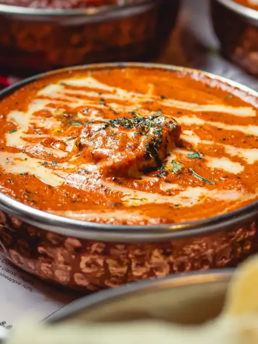 Creamy butter chicken from one of the best Indian restaurants in Mississauga.
